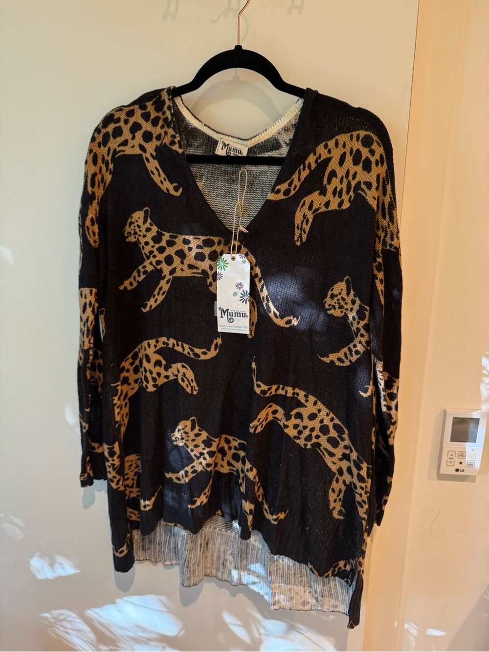 Show Me Your Mumu Hug Me Sweater Leopard